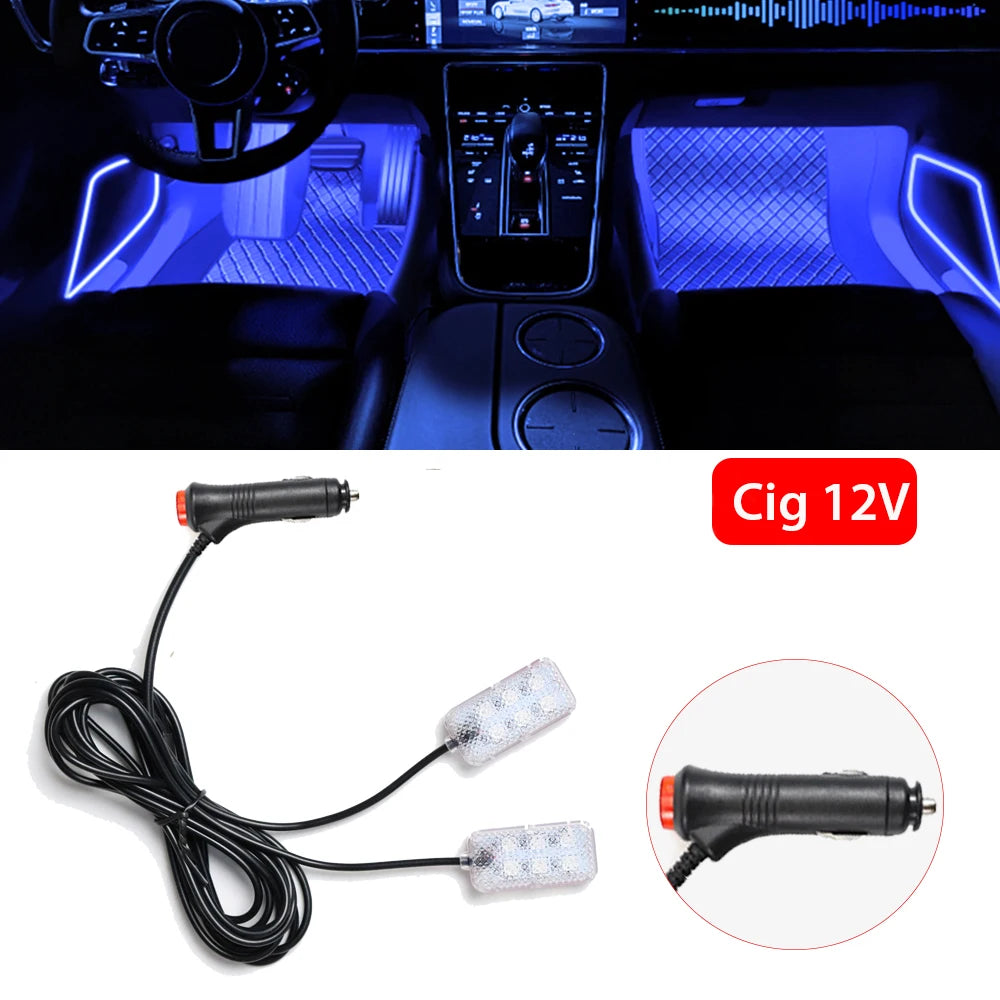 Car Neon Foot Light LED
