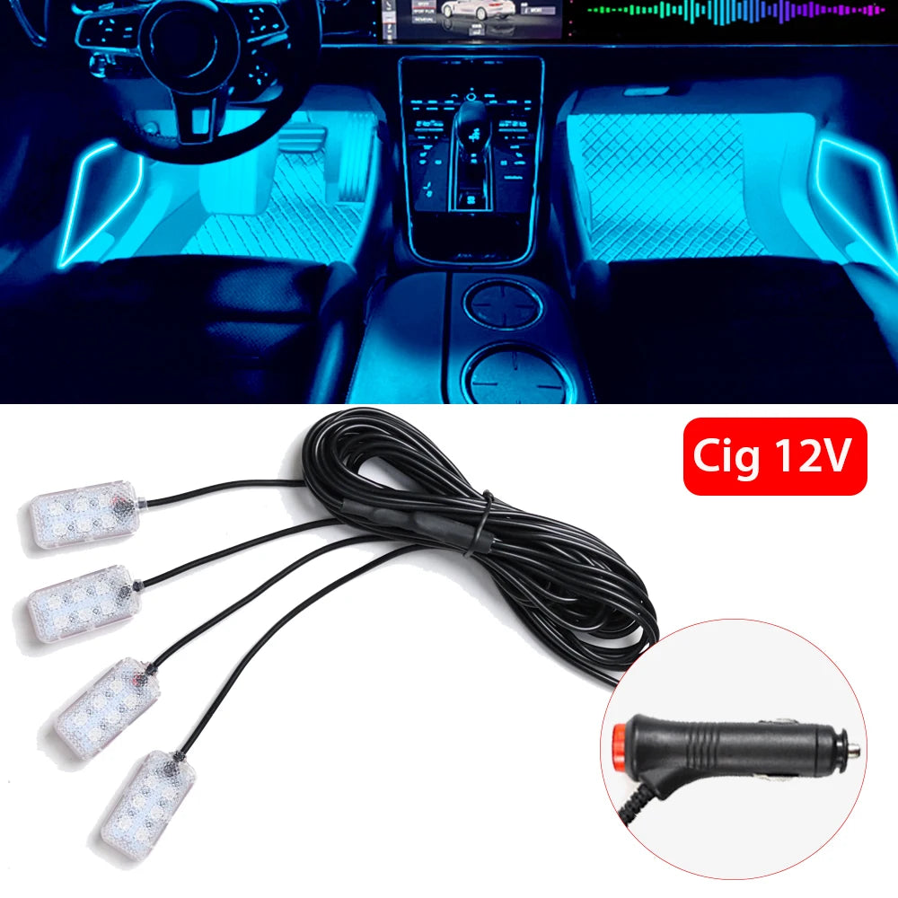 Car Neon Foot Light LED