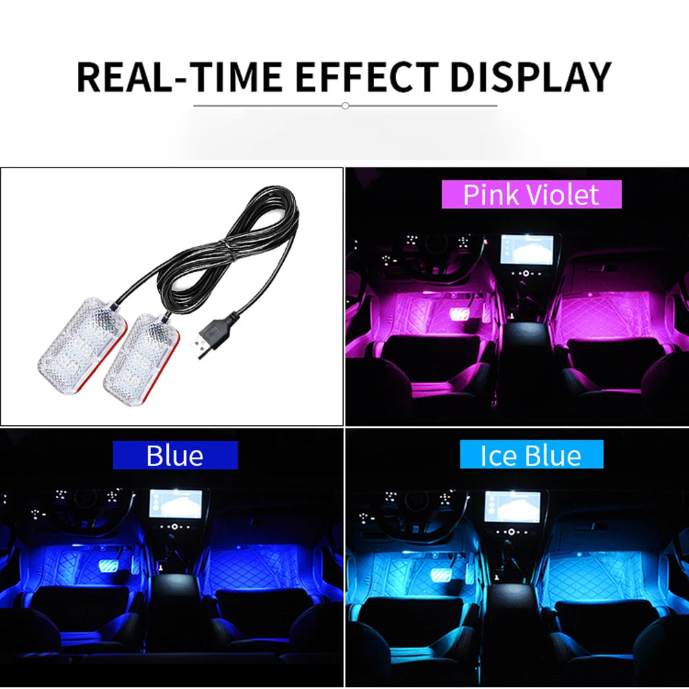 Car Neon Foot Light LED