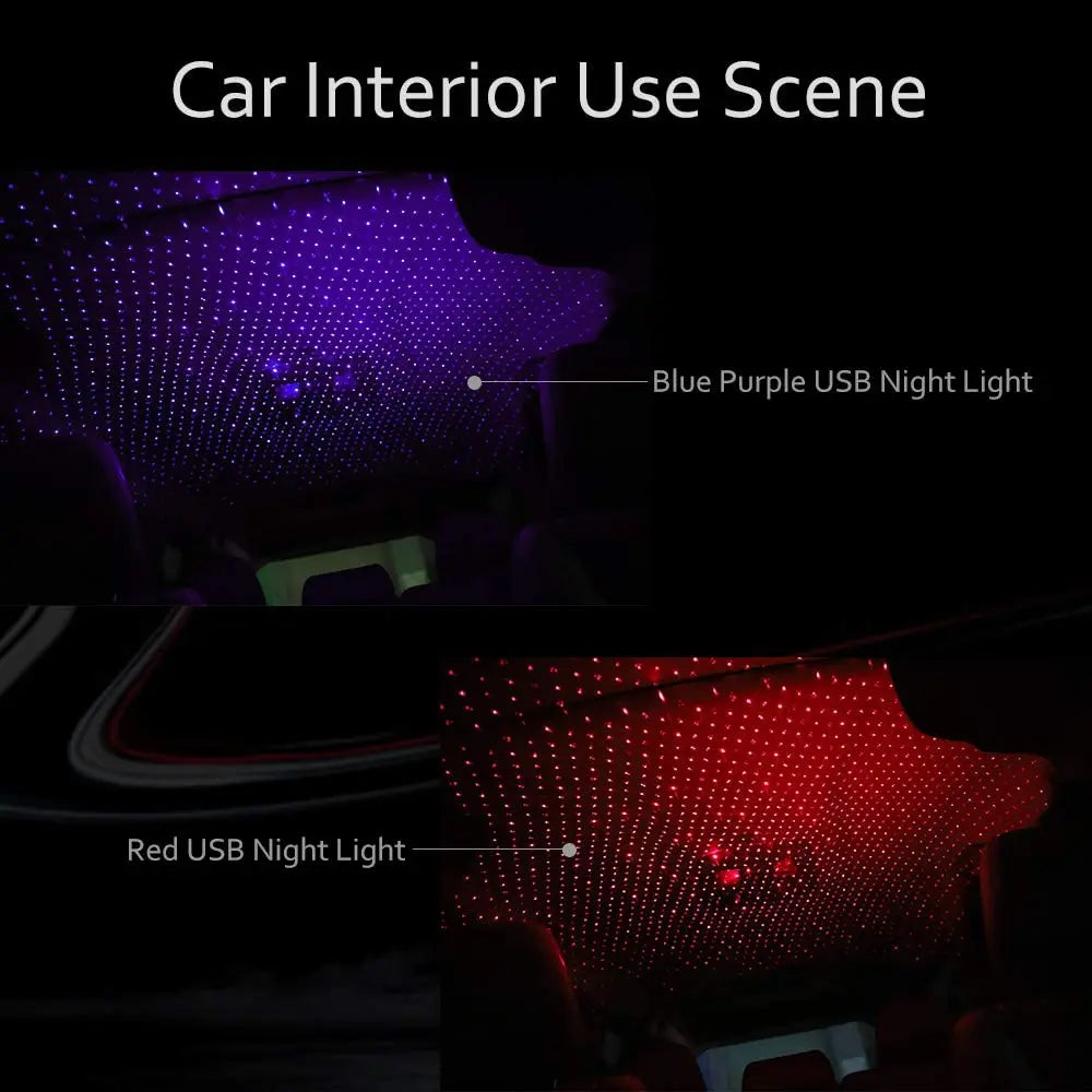 LED Car Roof Star Light Projector