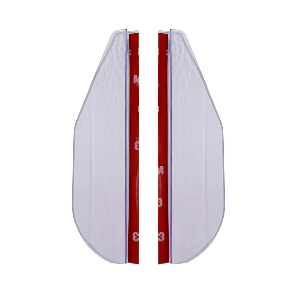Rearview Mirror Carbon Fiber Rain Shield 2PCS