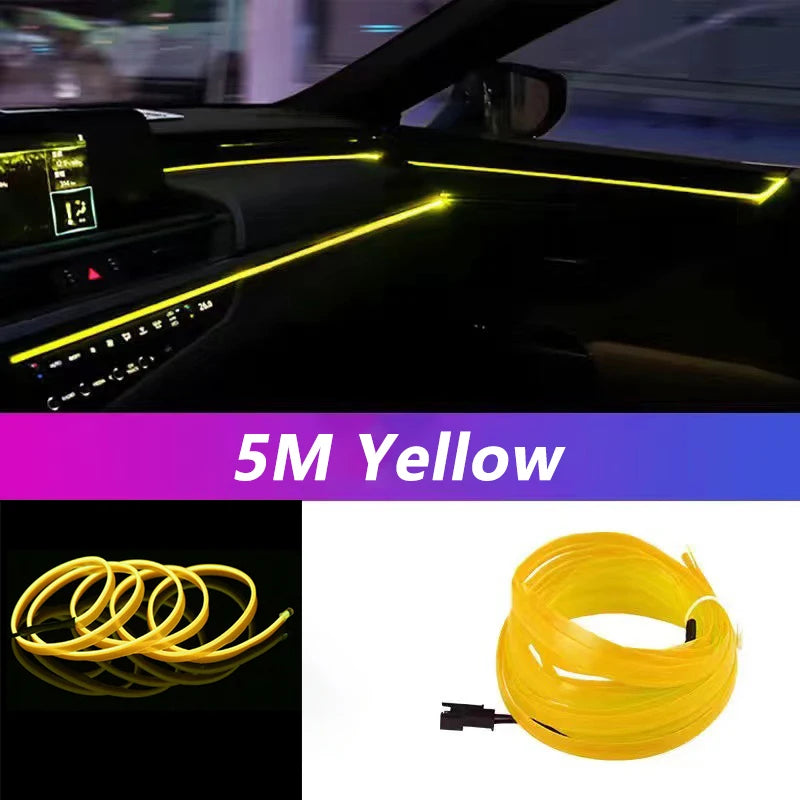 Car Interior Led Strip Light Neon