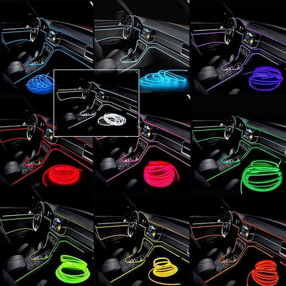 Car Interior Led Strip Light Neon