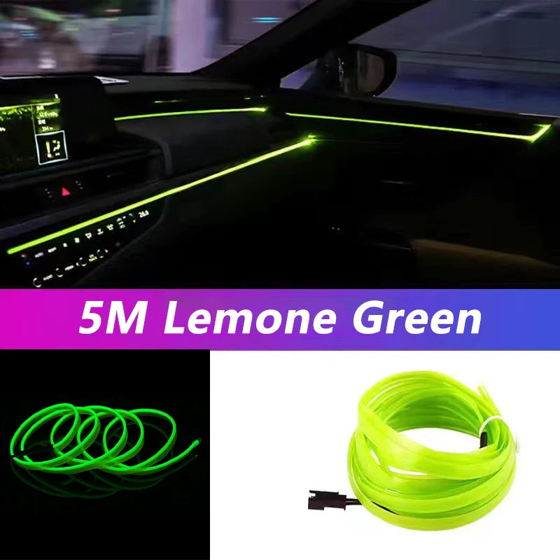 Car Interior Led Strip Light Neon