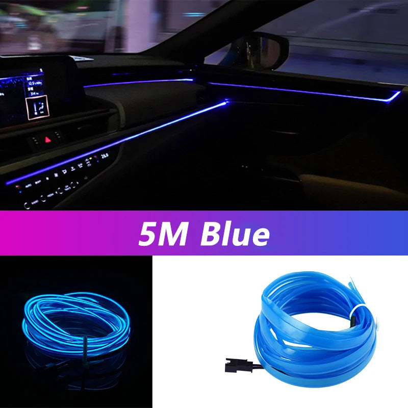 Car Interior Led Strip Light Neon