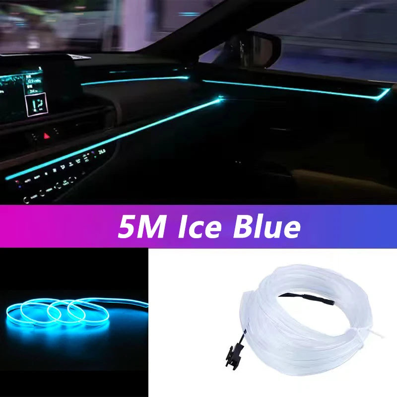 Car Interior Led Strip Light Neon