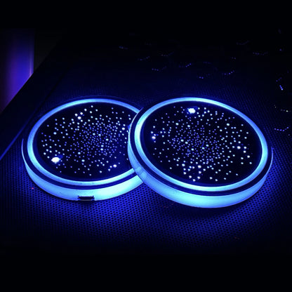 2PCS LED Cup Holder Ambient Lights