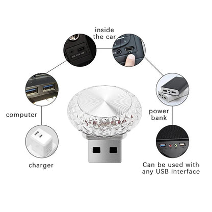 Car USB Ambient Light