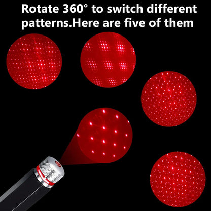 LED Car Roof Star Light Projector